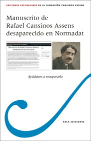 Manuscrito desaparecido en Normadat